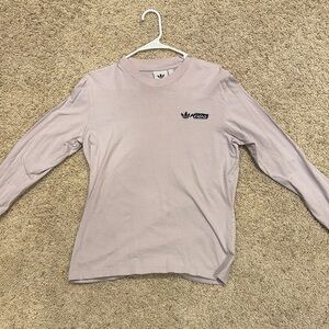 Adidas Lavender Long Sleeve Shirt